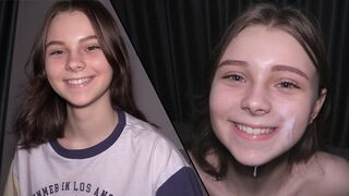 18 yo girl is the perfect submissive cock sucker and fuck toy