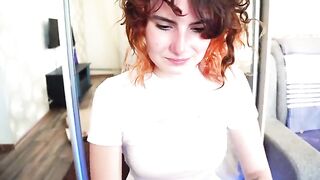 A cute girl gets fucked by a pizza delivery guy with a big sausage