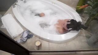 Hot stepbrother’s cock is too much for petite brunette to handle