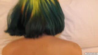 A punk girl got fucked hard and deep