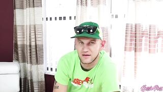 First interracial audition for the hot young Hussie Zaya