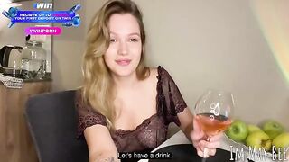 I had a romantic evening with my favorite e-girl. It was incredible!