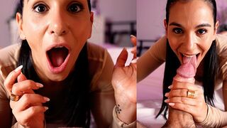 I beg you to fill my mouth with your cum