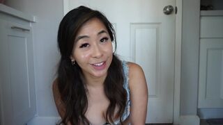 Summer underwear try-on with masturbation advice featuring Kaedia Lang