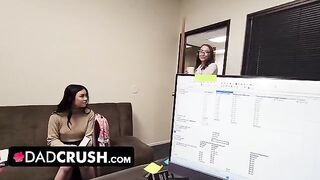 A kinky Asian stepdaughter seduces her stepfather and his employee