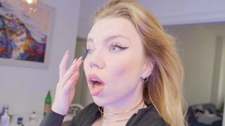 My tiny pussy made him cum three times, and once on my face