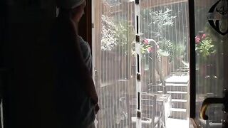 The gardener was penetrated by the householder's cock in a steamy scene