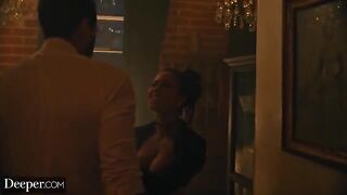 Kinky fuck in deeper style with a hot girl from burlesque at an afterparty