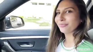 A fan picked up the sexy actress Gianna Dior and fucked her hard