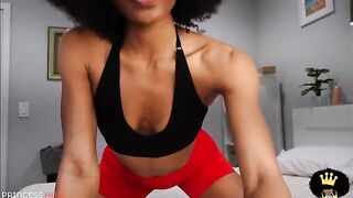 Stepmom catches you jerking off and finishes you off with a bang in this steamy JOI scene