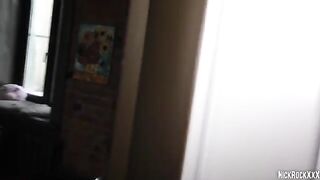 Big tits teen gets her pussy railed hard and fast