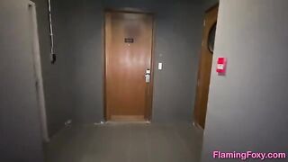 A cute girl gets creampied by her neighbor in Chicago