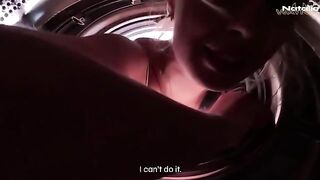 Pervert stepbrother takes advantage of the situation to fuck me hard