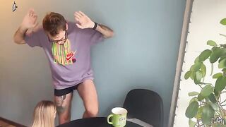 A fan didn’t miss the chance to get intimate with a famous DJ