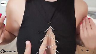 The girl is looking for excuses to get fucked in a naughty way