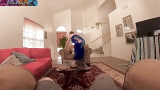 The stepmom agreed to have anal sex with her nice bubble butt