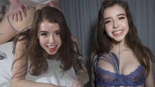 College sluts get fucked hard in this intense compilation of rough sex