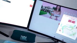 Hiring a maid, ending up fucking her on the floor
