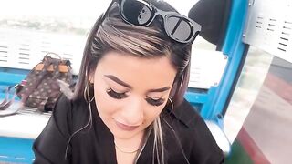 I had sex with my stepbrother's friend on a cable car in the open