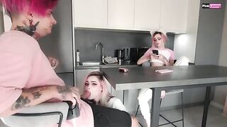 CHANGE. A wife appeared at the most inconvenient moment