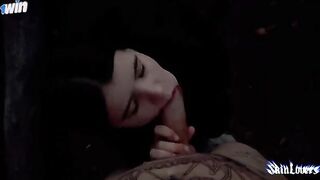 A conversation about sex with a girl from the forest, rough encounter