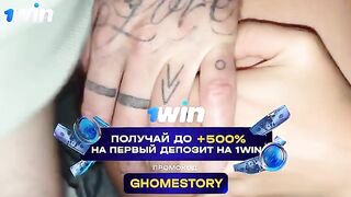 The ANAL Game. Halloween special with a hot, tattooed amateur