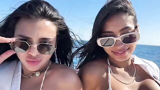 We seduced the boat captain for a delicious cum finish