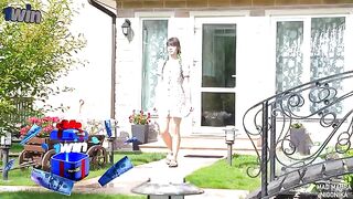 A young girl defied her parents and went out to have fun