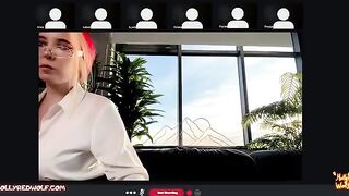 The guy fucked his girlfriend in a zoom meeting