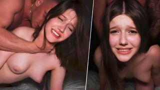 He fucked her breath away - the girl was screaming with pleasure