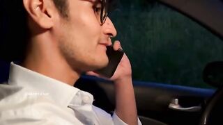 The girl, a stunning Colombian influencer Dani Ortiz, ruins the taxi driver's cock