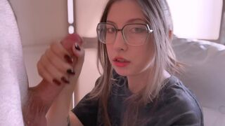 What is my mouth not capable of? It can take a huge cock