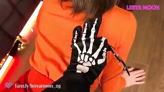 The White Mask fucks Velma in a steamy Halloween parody