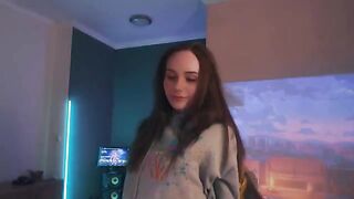 A beautiful, petite girl with a perfect body got fucked by her stepbrother