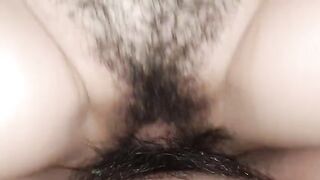 Babe has a wet and creamy pussy, she gets fucked hard