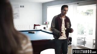 Star Quarterback Films Himself Fucking the Virgin Reporter - Pure Taboo