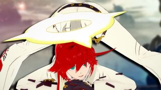 Guilty Gear Jack-O' Halloween challenge with Lewd Succubus action