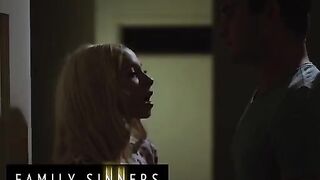 Two step siblings get naughty and cum together in a steamy scene