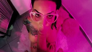 Horny little DOLL wants her special lollipop to cum on her face! ChantyChrys