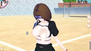 Big tits Naruto Rin Nohara gets fucked in 3DCG
