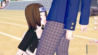 Big tits Naruto Rin Nohara gets fucked in 3DCG