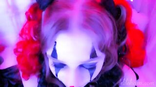 Kinky clown sex with a scary clown character