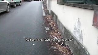 A cheating milf gets her asshole gapped for 1000 euros!