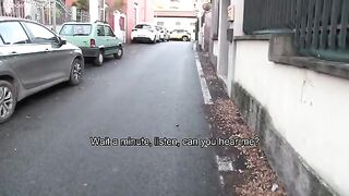 A cheating milf gets her asshole gapped for 1000 euros!