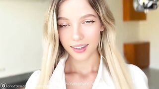 The guy made cumshot on the naked pictures of his hot student-neighbor