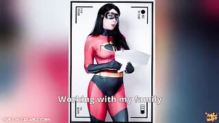 The casting of a porn actress for the character of Violet from The Incredibles