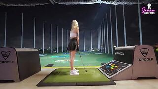 A golf date turns into a night of passion with a blonde beauty - SammmNextDoor Date Night #25