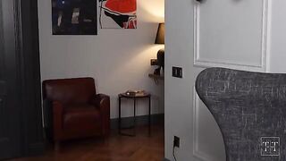 The annoying neighbor prevents me from fucking my beautiful girlfriend