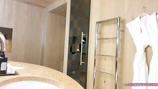 I got fucked by a hung stud in a hotel room - a wild ride!
