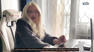 The tutor called the girl to clear up the misunderstanding